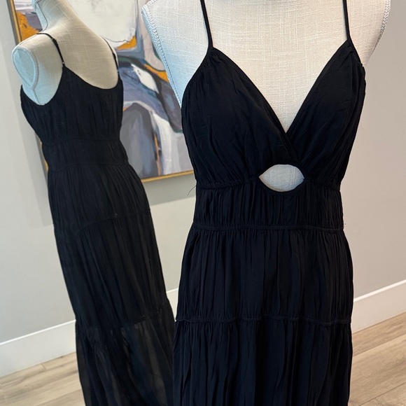 Young Fabulous & Broke Black Backless Dress with Spaghetti Straps - Picture 3 of 6